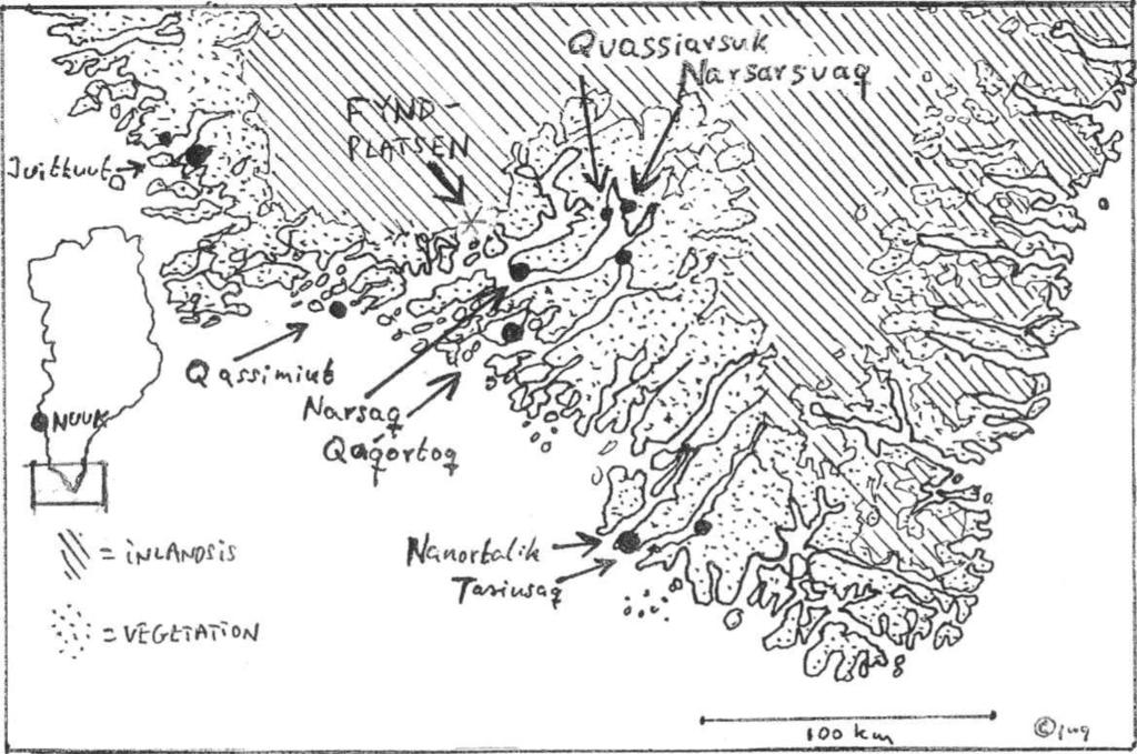 I slutet av juli 2004 flög Lasse och Elisiv från Köpenhamn till den lilla staden Narsarsuaq vid västra sidan om Grönlands sydspets söder om huvudstaden Nuuk (= fd Godthåb).