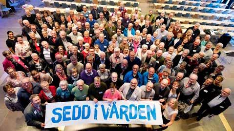 Länet runt Årets ordförandekonferens FOTO: YVONNE HAGLÖF vägen mot en vård som är effektivare för samhället och bra för våra medlemmar.
