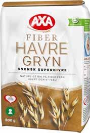 Fiberhavregryn, 800 g,