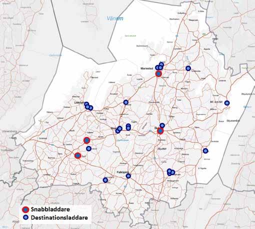 inget som hindrar att elbilister som färdas utefter väg 26 och väg 49 också nyttjar laddstationen.