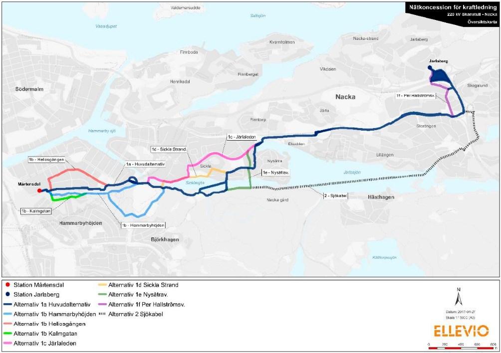 Remissammanställning Ärendet Som ett led i 2013 års Stockholmsförhandling genomför Nacka kommun stora strukturförändringar med förtätning och infrastruktursatsningar på västra Sicklaön.