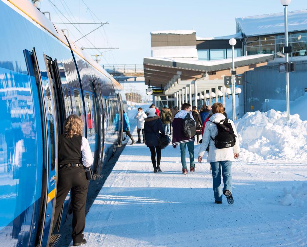 2 Innehållsförteckning Resandeutveckling... 4 Punktlighet andel tåg som kommer i rätt tid.