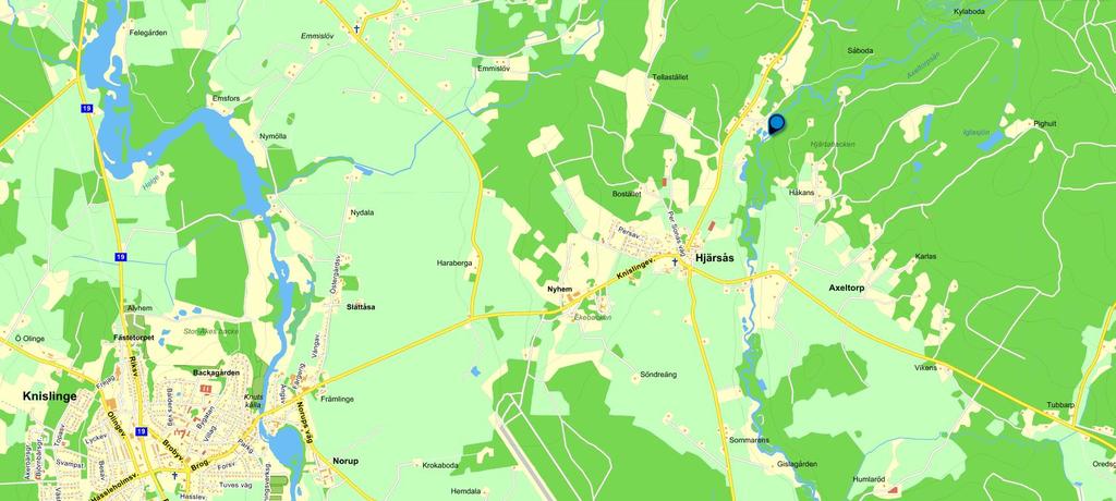 Lokalnamn: 623320 139805 Nedstr bro toffelfab Denna lokal finner du norr om Hjärsås i höjd med