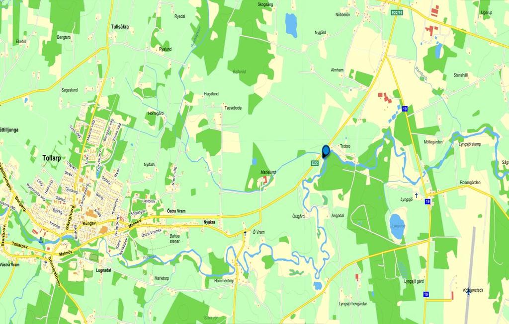Ryabäcken Lokalnamn: 620261 139001 Lokalnamn saknas Vi går vidare med Ryabäcken som endast elfiskats på