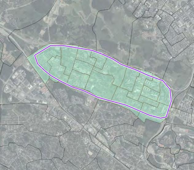 2.11.1 Exempel på geografisk gruppering av DeSO När Polisens Nationella operativa avdelning (NOA) avgränsade 60-talet utsatta områden i landet avgränsades boendemiljöer som kan påverkas av sociala