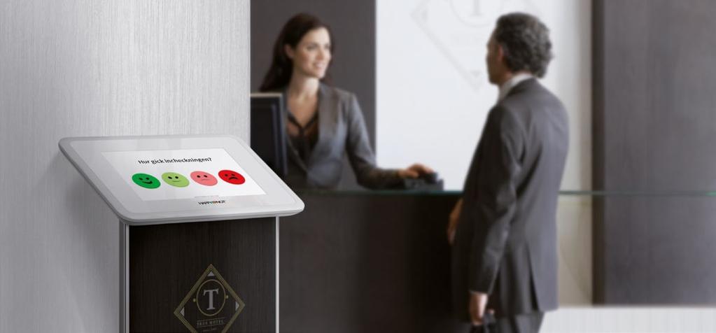 Språkval Larm i realtid Smiley Touch, Logo branding Varumärkes paket Uppgradera