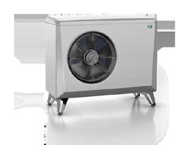Kolvkompressor, köldmedium R134a, 0,975kg. Volym VVB = 145/55L Maxeffekt el = 9.