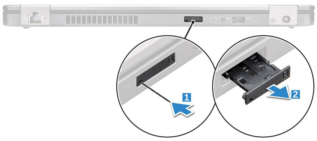 GUID-7AAAE6E7-9D06-4C20-82BF-728ABC2DF3EF 3 Ta bort och installera komponenter Det här avsnittet ger detaljerad information om hur man tar bort och installerar komponenter i datorn.
