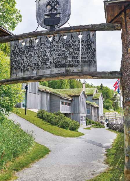 Fornminnesföreningens föremålssamlingar skildrar livet förr bland fjäll bygdens sa mer, gruvarbetare och bön der.