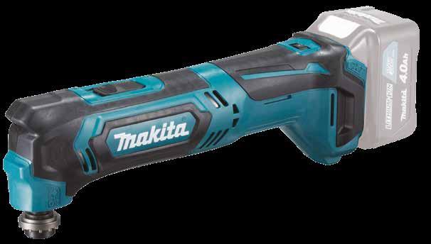 Makita batteridrivna multimaskin TM30DZ Vikt: 1,2 kg Varvtal: 6 000 20 000/min Pris solo: 790 kr exkl. moms (inkl 1 st 4,0 Ah-batteri, laddare: 1 960 kr exkl. moms) Plus: Smidig.