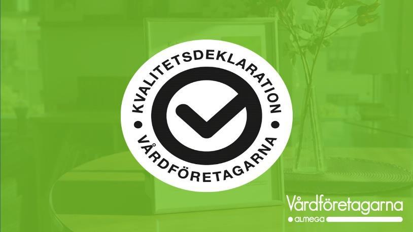 Kvalitet Ett fåtal medlemsföretag i Bransch Sjukvård är kvalitetsdeklarerade enligt Vårdföretagarnas frivilliga kvalitetsdeklaration: Sophiahemmets, Carlanderskas, Capios samt Achima Cares