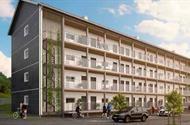 Nybyggnad av flerbostadshus i Göteborg, etapp 1 Angereds Centrum, BoKlok Eld och Vatten Sverige AB Projektet avser nybyggnad av 48 lägenheter med bostadsrätt i flerbostadshus (BoKlok).