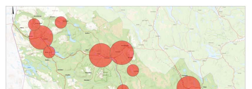 3. URVALSKRITERIER Infrastruktur och service Sjö- och vattennära områden är attraktiva för boende men valet av bostad är även kopplat till läge, utblickar eller populära rekreationsområden.