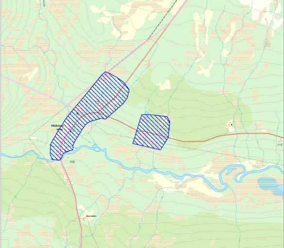 2. Mittådalen Kappruet Messlingen Vid foten av Flatruet ligger Mittådalens sameby. Vägen över Flatruet, Sveriges högst belägna landsväg, går 750 m.ö.h. mellan Funäsdalen och Ljungdalen.