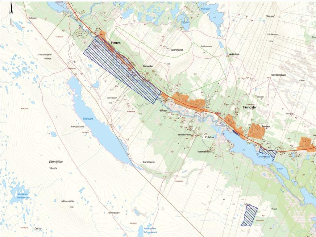 Tänndalen (sydsamiska Teanndaelie) är en småort med 100 invånare (2015) strax väster om Funäsdalen, LIS-områden i Tänndalen Tänndalen är en vintersportort som i huvudsak möjliggör skidåkning dels i