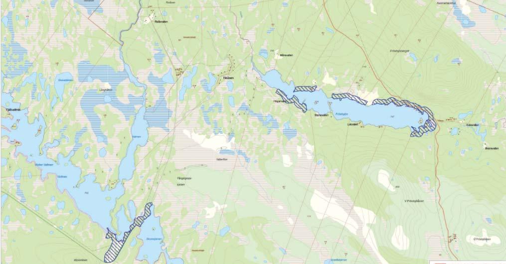 C. Myskelåsen; Området består delvis av skogs- men även av ängsmark som brukats tidigare. Risken för ras och skred bedöms vara liten.