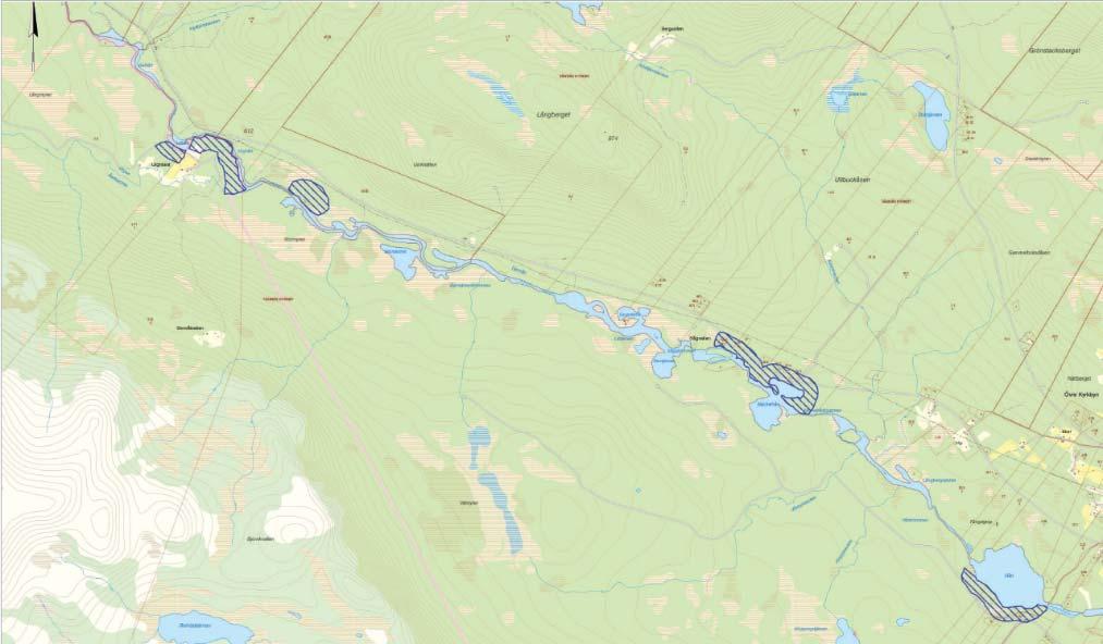 F E G Lis-områden och riksintressen vid Sågvallen, Urgnäset och
