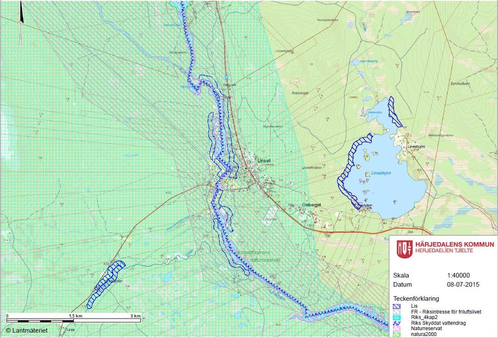 Riksintressen kring Linsell 10. Sveg Sveg är en tätort i landskapet Härjedalen och centralort i Härjedalens kommun.