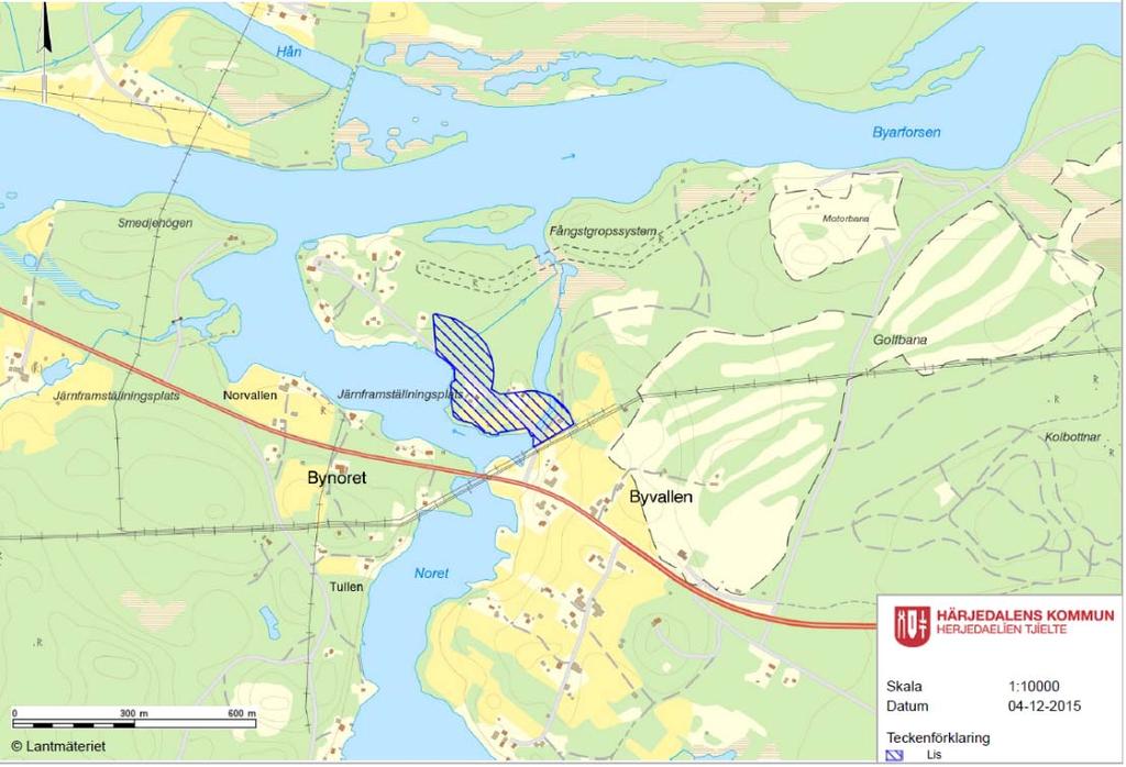 ett LIS-område lämpligt för