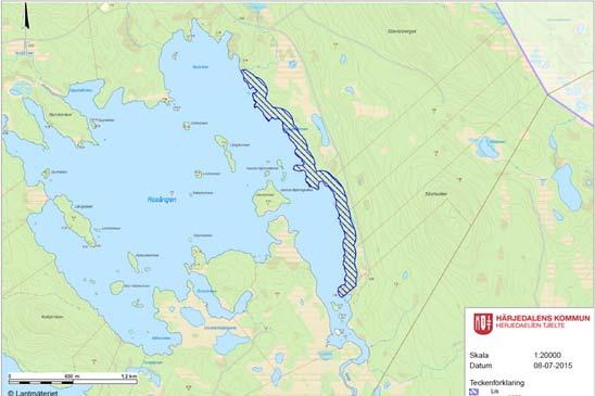 LIS-område vid Rosången Överhogdal ca 15 km norr om Ytterhogdal vid sjön Rosången har ett LISområde pekats ut.