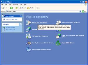 Windows XP För Windows XP: 1 Klicka på START. 2 Klicka på Inställningar.