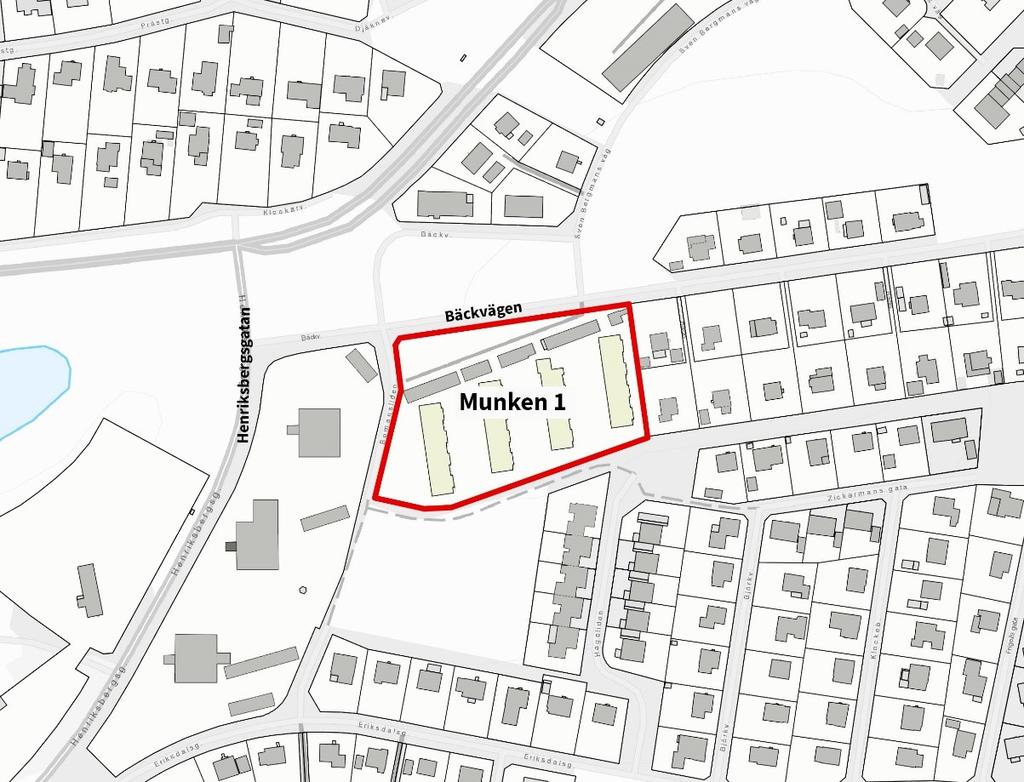 Kommunstyrelsen 2016-06-20 9(27) KS 134/16 Detaljplan för kvarteret Munken 1 KS2016.