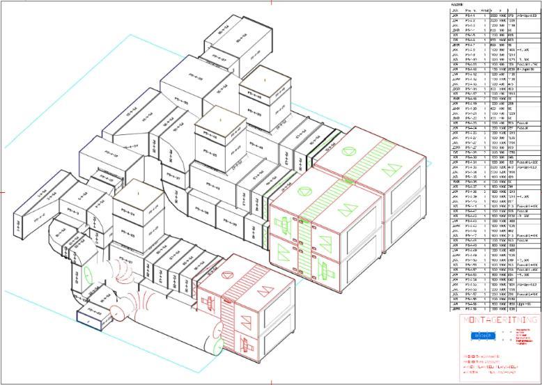 Produktion Produktion/Planering/Logistik 2D ritning 3D ritning Montage