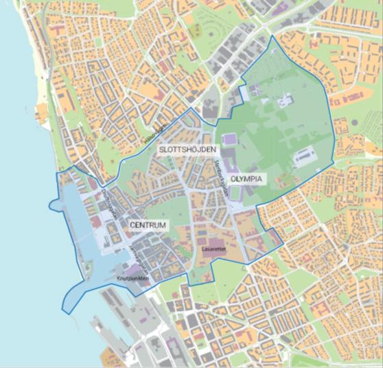 Centrum Norr Centrum Norr Centrum Norr består av Centrum, Slottshöjden och Olympia.