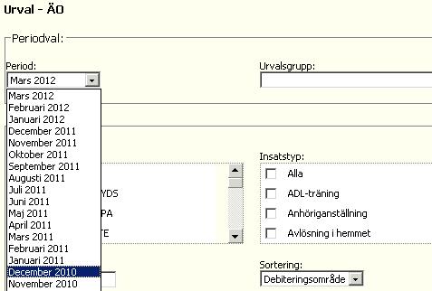 Sida 35 av 40 Välj debiteringsperiod i listan