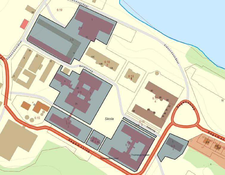 7/31 2 Nuläge Förutsättningarna gällande verksamhetslokalerna inom Campus- och Thomasområdena redovisas i detta kapitel.