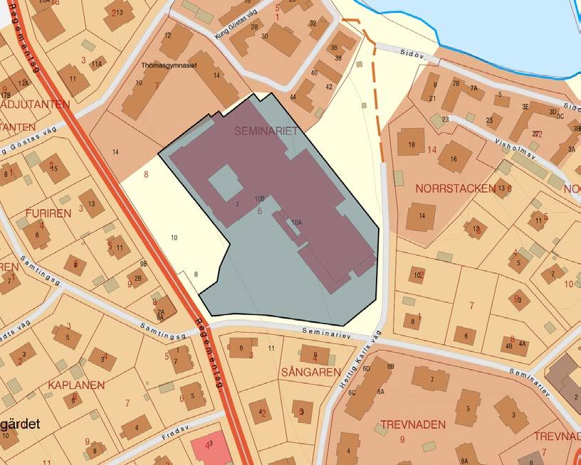 11/31 2.3 Thomasområdet, hyresavtal och ekonomi För Thomasområdet, del av fastigheten Seminariet 6 (se figur 2.