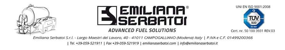 Bästa kund: Tack för att Du valt en EmilCaddy bränslebehållare. EmilCaddy behållarna är tillverkade i rotationsgjute av högklassig polyetenplast.