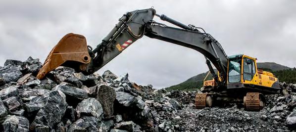 Tåliga produkter för Nordiska förhållanden HYDRAULOLJOR För utomhusbruk Ett kvalitativt smörjmedel är avgörande för hur effektivt en maskin arbetar.