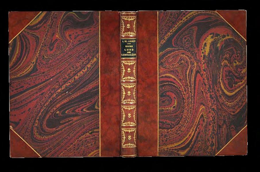6. 6. [Collin] LUNDGREN, K. H. Kring Lund och Lundagård. Sthlm, 1917. Porträtt,121,(3) s.