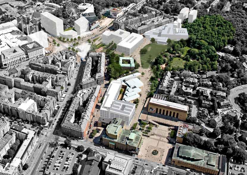 Näckrosenområdet går från sluten baksida till att med sikte på 2040 vara en stadsintegrerad park för humaniora, konst och kultur - en miljö unik i Norden.