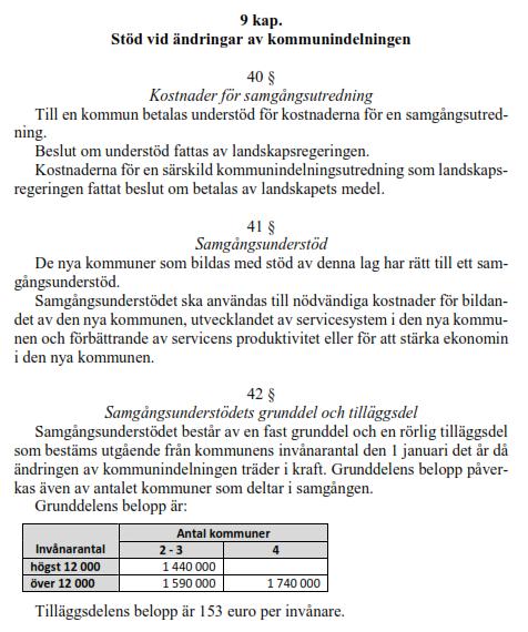 9.Kap utgår sett till kalibrering av