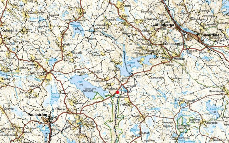 Vägkarta Vetlanda