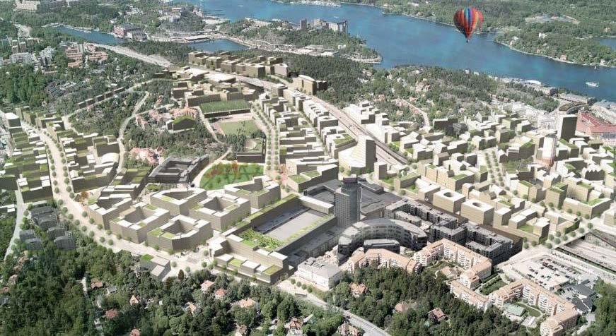 Här är det attraktivt att leva, vistas och verka. 14 000 nya bostäder och 10 000 nya arbetsplatser gör det möjligt att bygga tunnelbanan till Nacka.