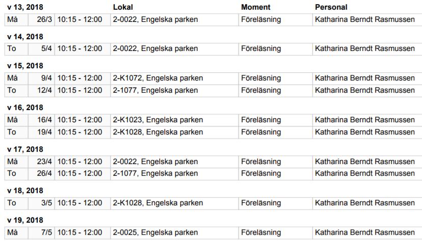Fördjupad kurs i samhällsfilosofi Lärare: Katharina Berndt Rassmussen Kurslitteratur: o Ett textkompendium, som kommer att finnas tillgängligt vid kursens start