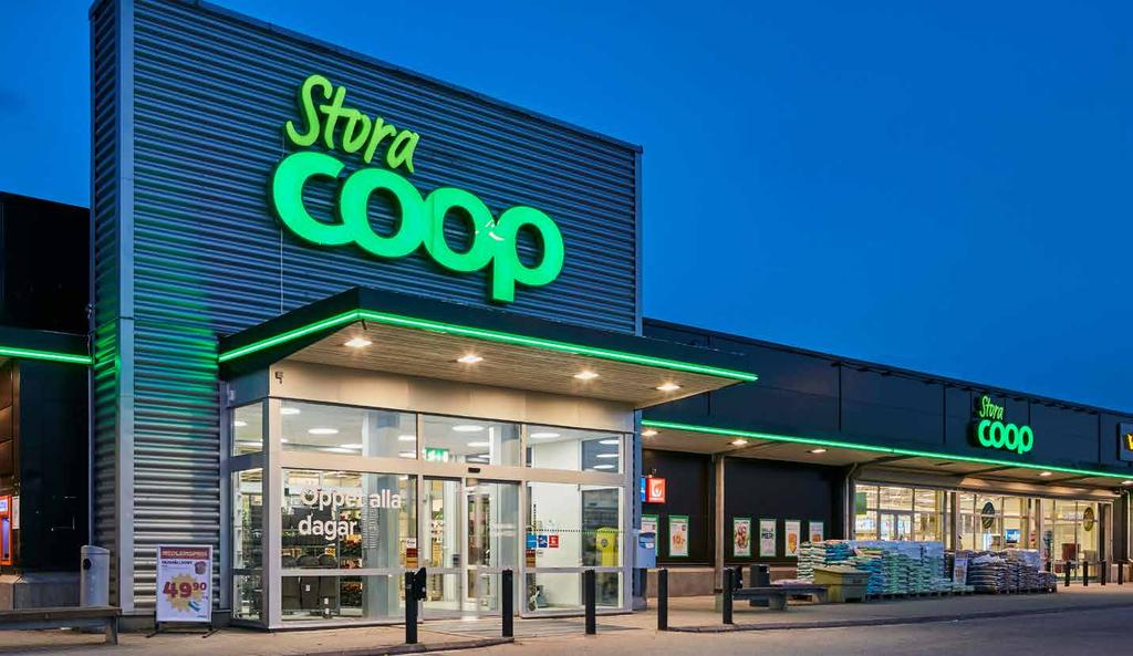 VÄLKOMMEN TILL STORA COOP VINSTA. Coop Forum Vinsta har blivit Stora Coop Vinsta.