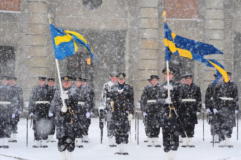 1.2. Högvakt vid statschefens residens 1.2.1. Allmänt och omfattning Försvarsmakten är genom förordning ålagd att svara för bevakning av statschefens residens vilket utförs som högvakt vid Stockholms- och Drottningholms slott.