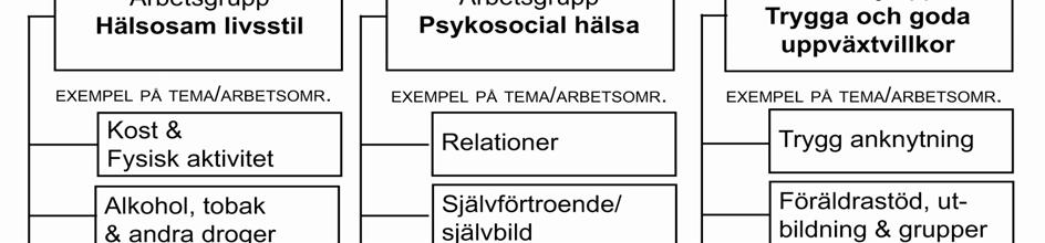 Prioriterad målgrupp Denna folkhälsoplan för Lundby ska prioritera barn och ungdomars hälsa och arbetet ska riktas till dem och i viss mån även till deras föräldrar.