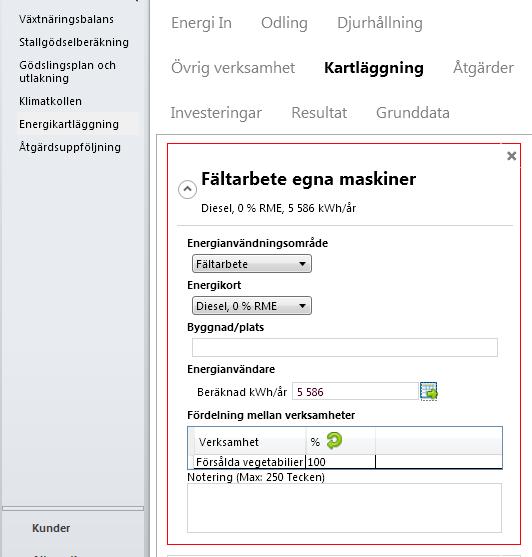 Produkter in - Energianvändning Energi kan upplevas som ett främmande ämne och det kan vara svårt att veta vad som är rimliga värden, speciellt för inköpta körslor.