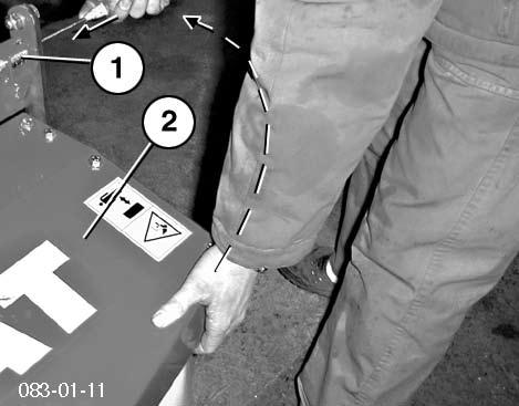 Kross Demontering och montering av krossen id-slåtterenheter