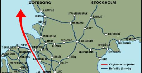 Tunnlar som skall bestå av bergborrade tunnelrör som bekläds med betongsegment, 13 st. tvärtunnlar, angreppschakt, två räddningsschakter och en järnvägsramp vid Hyllie. 3.