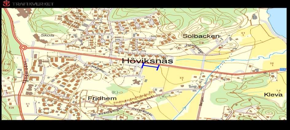 Trafikverkets övriga alléer och vägträd 711, Höviksnäs, HÖVIK Allé ID på karta 10 Vägnummer O 622 Namn Höviksnäs, HÖVIK Gammalt namn och ID [711_0_Höviksnäs] Östra sidan - Norra sidan - Västra sidan