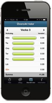 Visma Tid Tappa inte bort en enda minut, fakturera varenda krona Visma Tid ser till att alla arbetstimmarna finns med när det är dags att fakturera.