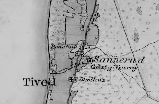 Skolläraren i Sannerud, tillika kantorn i församlingen, sedan 1886: Gustaf Alfred Hjertstedt (33) från Gränna (ogift).