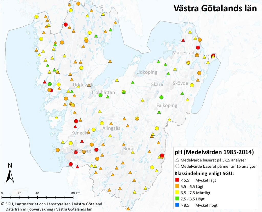 Låg Måttlig Relativt hög Hög