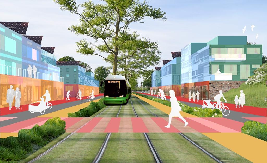 Nu Grön trafikpolitik för Malmöborna Infartsled blir stadshuvudgata.